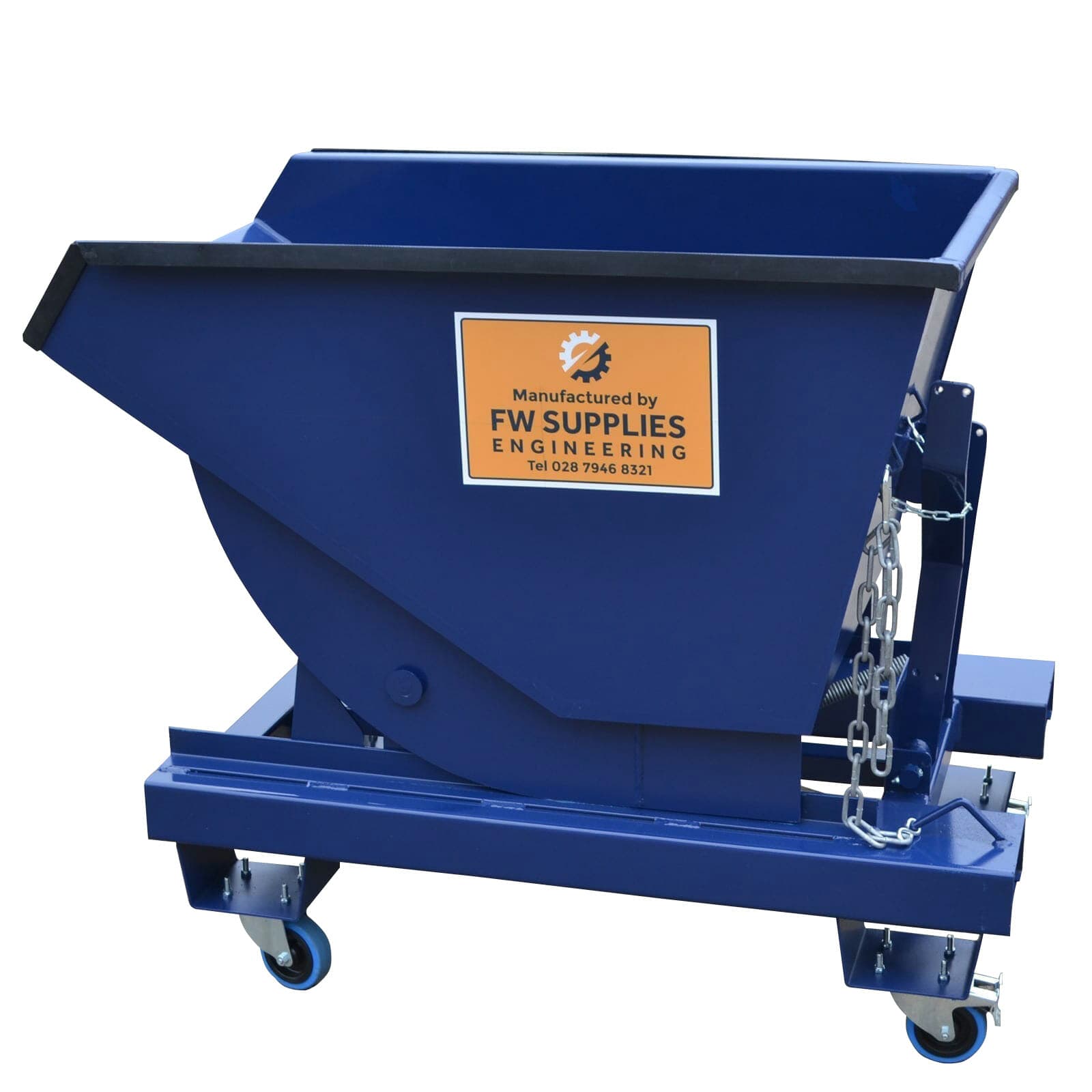 Waste and chips tipping skips - BROXTEC