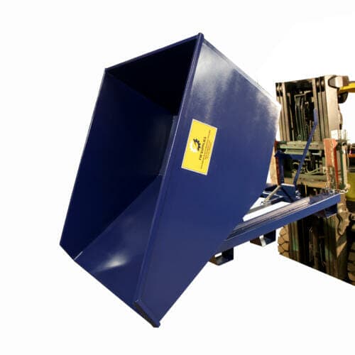 Tipping skip 1750 litres tipping